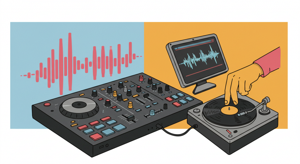 illustration Beatmatching