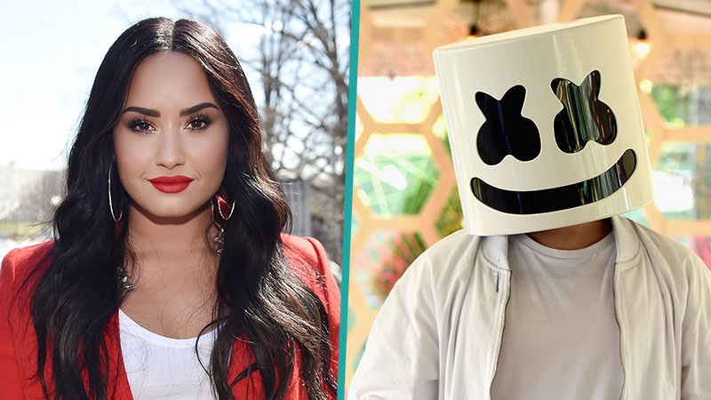 Marshmello & Demi Lovato “OK Not To Be OK” (Lyrical Video Premiere)