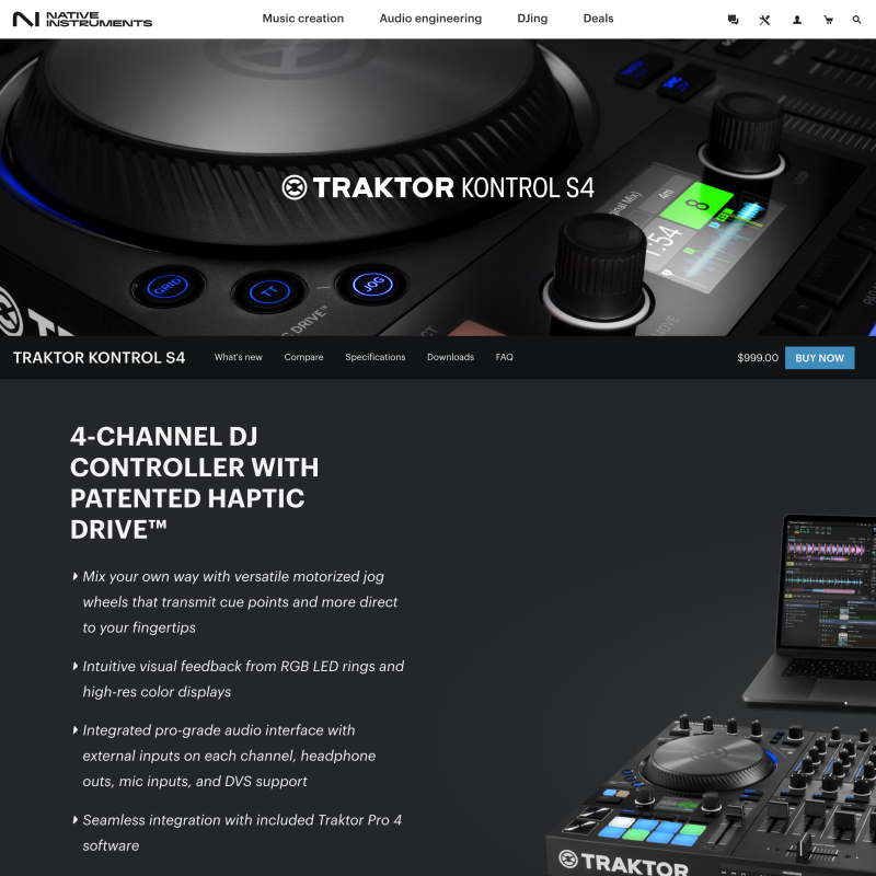 Native Instruments Traktor Kontrol S4