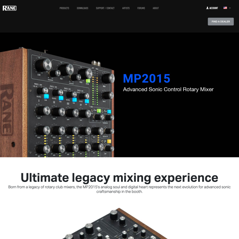 Rane MP2015 Rotary Mixer