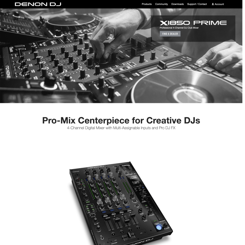 Denon DJ X1850 Prime+
